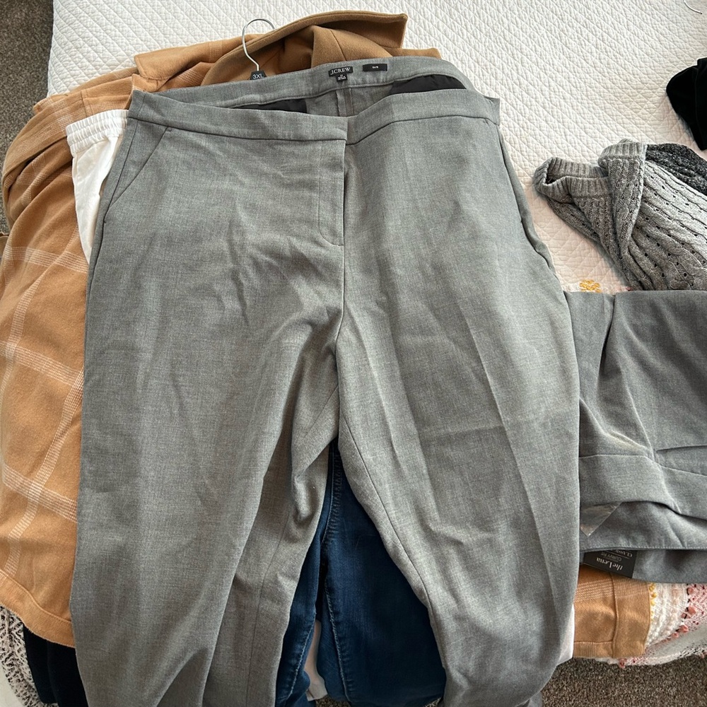J. Crew Gray Trousers